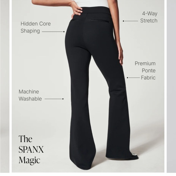 The Perfect Pant, Hi-Rise Flare , SPANX - Picture 7 of 7